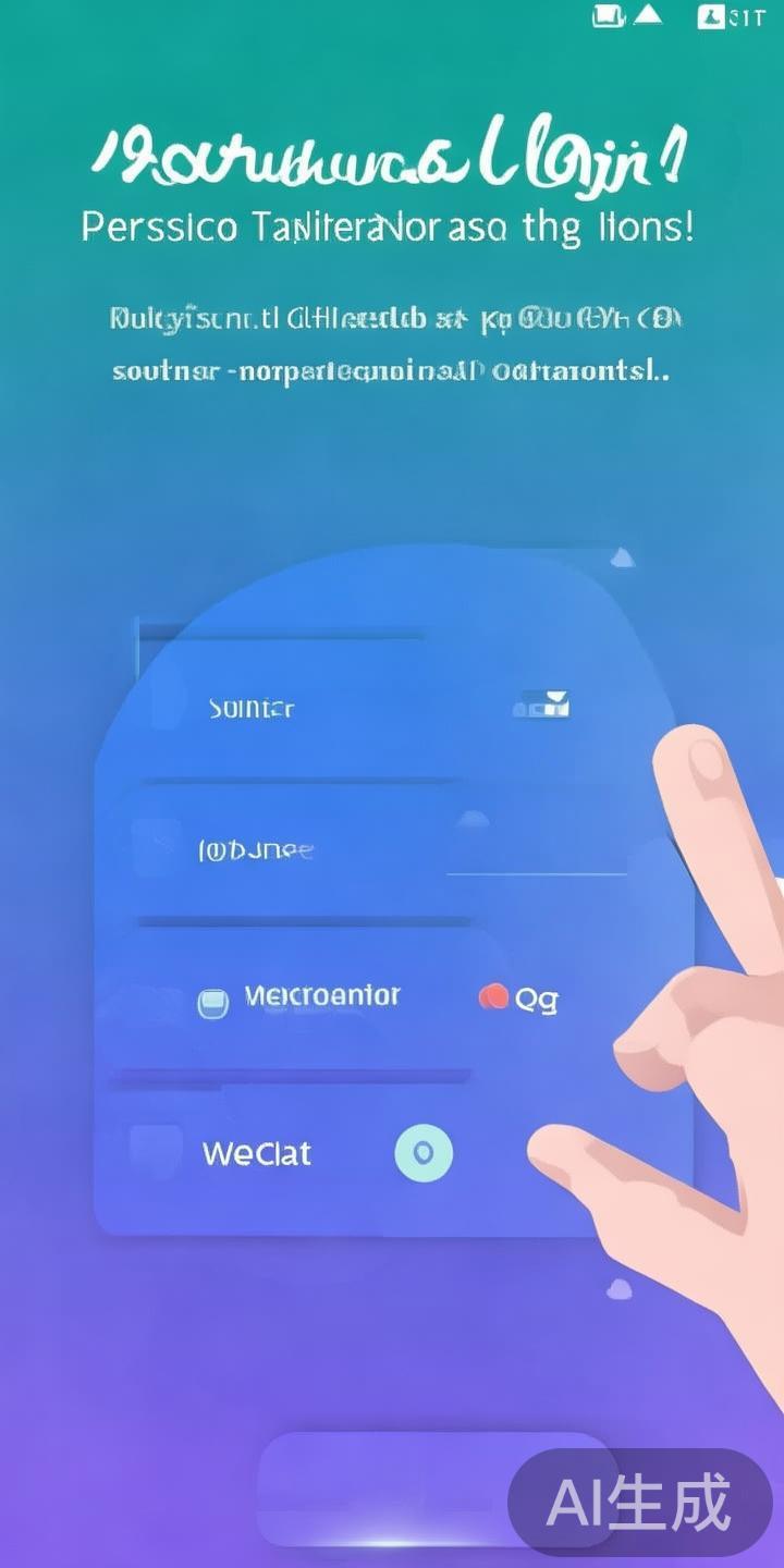 打开应用后，进行账号注册或登录。使用手机号码、微信