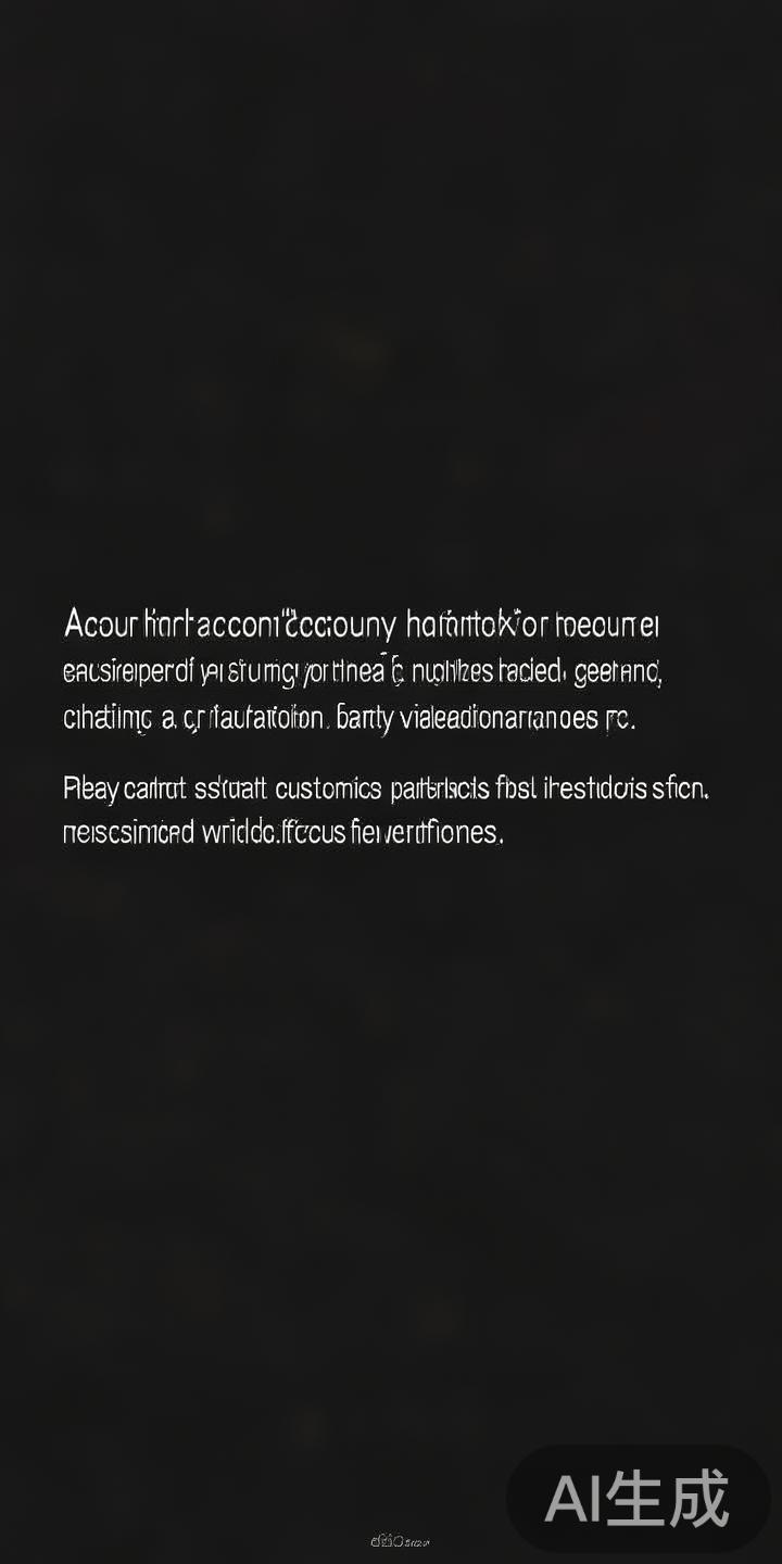 账户存在异常或涉嫌违规行为
例如，账户被检测到异